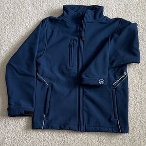Warrior Kids Blue Soft Shell Fleece Jacket